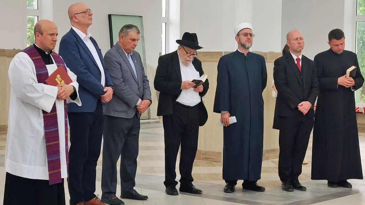 Делегация из Чехии посетила Бучу и встретилась с Всеукраинским Советом Церквей